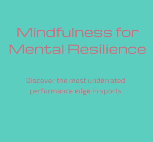 Thumbnail reading Mindfulness for Mental Resilience on a turquoise background